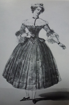 Pauline Montessu dans Manon, 1830