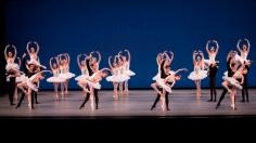 New York City Ballet in George Balanchine’s Symphony in C. Photo credit Paul Kolnik